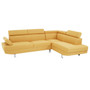 Hanover Large Ochre Linen Sofa