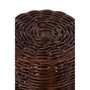 Maka Natural Brown Rattan Stool