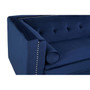 Felisa 3 Seat Midnight Velvet Sofa