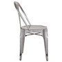 Grange Grey Metal Chair