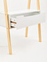 Rostok White Ladder Style Shelf Unit