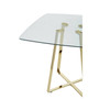 Metropolitan Square Glass Dining Table