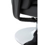 Denton Black Leather Reclining Chair