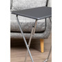 Folding Table with Sand Black Top Folding Table with Sand Black Top
