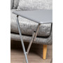 Folding Table with Grey  Top