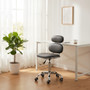 Fran Grey PU Home Office Chair