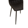 Tiana Set of 4 Black Dining Chairs