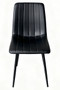 Tiana Set of Four Black Dining Chairs