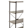 Bradbury Five Tier Grey Oak Shelf Unit