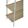 Bradbury Five Tier Natural Oak Shelf Unit Bradbury Five Tier Natural Oak Shelf Unit