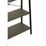 Bradbury Five Tier Dark Oak Veneer Ladder Shelf Unit