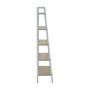 Bradbury Five Tier Natural Oak Veneer Ladder Shelf Unit Bradbury Five Tier Natural Oak Veneer Ladder Shelf Unit