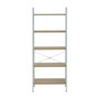 Bradbury Five Tier Natural Oak Veneer Ladder Shelf Unit Bradbury Five Tier Natural Oak Veneer Ladder Shelf Unit