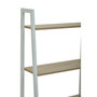 Bradbury Five Tier Natural Oak Veneer Ladder Shelf Unit Bradbury Five Tier Natural Oak Veneer Ladder Shelf Unit