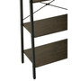 Bradbury Four Tier Dark Oak Veneer Ladder Shelf Unit