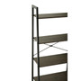 Bradbury Four Tier Dark Oak Veneer Ladder Shelf Unit