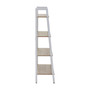 Bradbury Four Tier Natural Oak Veneer Ladder Shelf Unit Bradbury Four Tier Natural Oak Veneer Ladder Shelf Unit