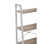 Bradbury Four Tier Natural Oak Veneer Ladder Shelf Unit Bradbury Four Tier Natural Oak Veneer Ladder Shelf Unit