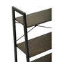 Bradbury Three Tier Dark Oak Veneer Ladder Shelf Unit