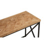 Kickford Coffee Table  with Black Iron Frame