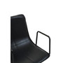 Branson Black Leather Chair