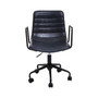 Forbes Grey Leather Chair