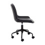 Bloomberg Black Leather Chair