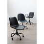 Bloomberg Black Leather Chair