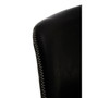 Bloomberg Black Leather Chair