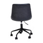 Bloomberg Grey Leather Chair