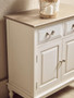 Heritage 2 Drawer White Sideboard