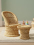 Rowan Childrens Natural Chair And Stool