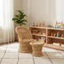 Rowan Childrens Natural Chair And Stool