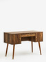 Frida Wood Veneer Desk with Storage