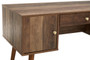 Frida Wood Veneer Desk with Storage