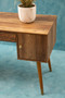 Frida Wood Veneer Desk with Storage