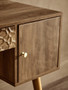 Frida Wood Veneer Desk with Storage