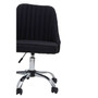 Alexi Black Fabric Office Chair