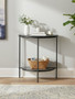 Xania Semi Circle Console Table