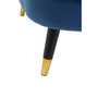 Loretta Midnight Velvet Scalloped Chair Loretta Midnight Velvet Scalloped Chair