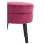 Loretta Wine Velvet Stool