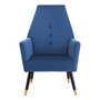Loretta Midnight Velvet Button Detail Chair