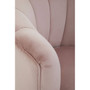 Loretta Dusky Pink Velvet Accent Chair
