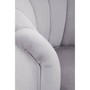 Loretta Grey Velvet Accent Chair