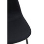 Salford Black Fabric Dining Chair