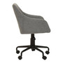 Brent Grey Fabric Chair