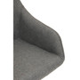 Brent Grey Fabric Chair