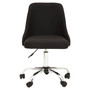 Brent Black Fabric Office Chair