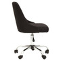 Brent Black Fabric Office Chair
