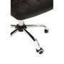 Brent Black Leather Effect Chair